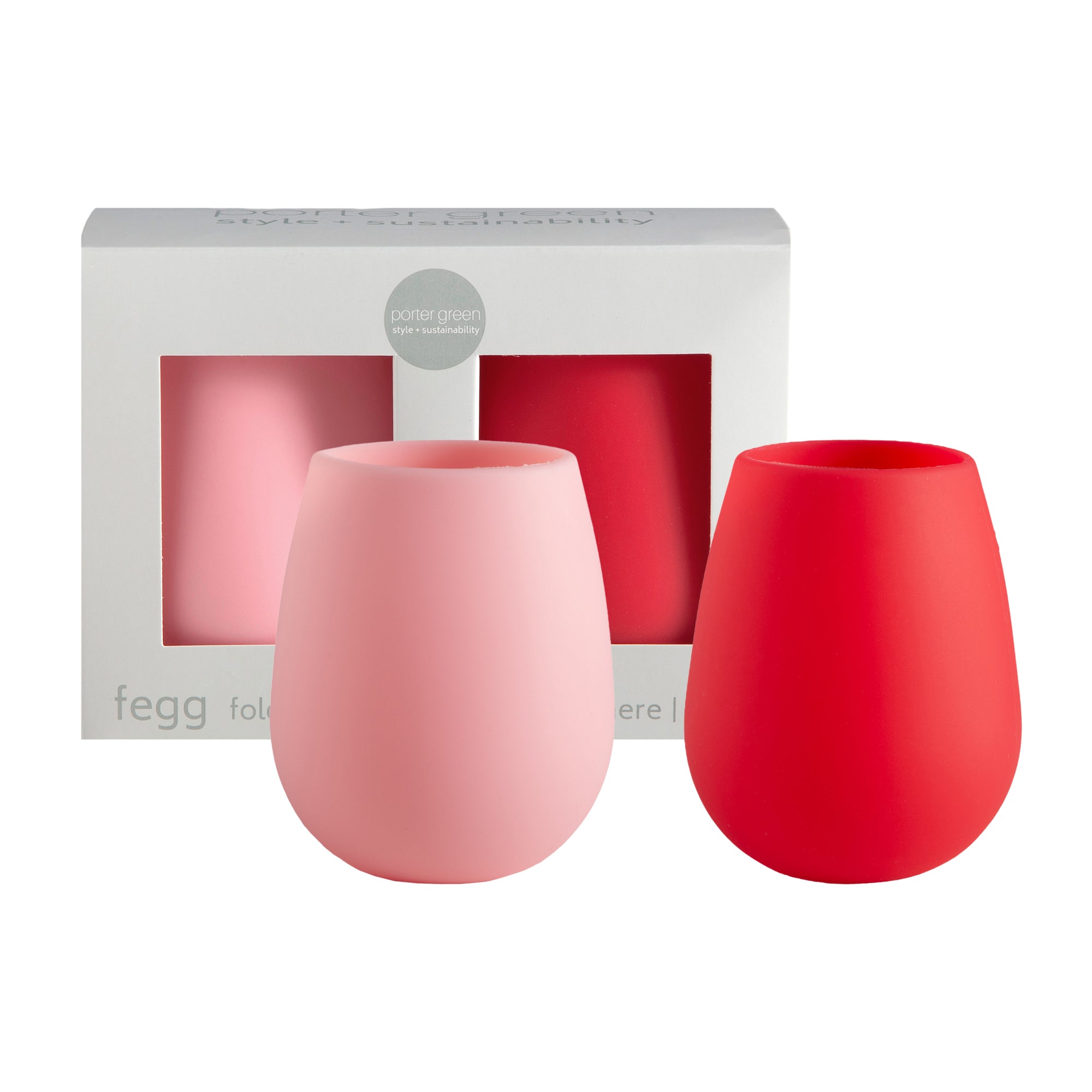 latte + donkey | fegg | silicone unbreakable glasses
