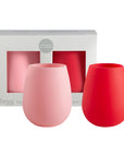 latte + donkey | fegg | silicone unbreakable glasses