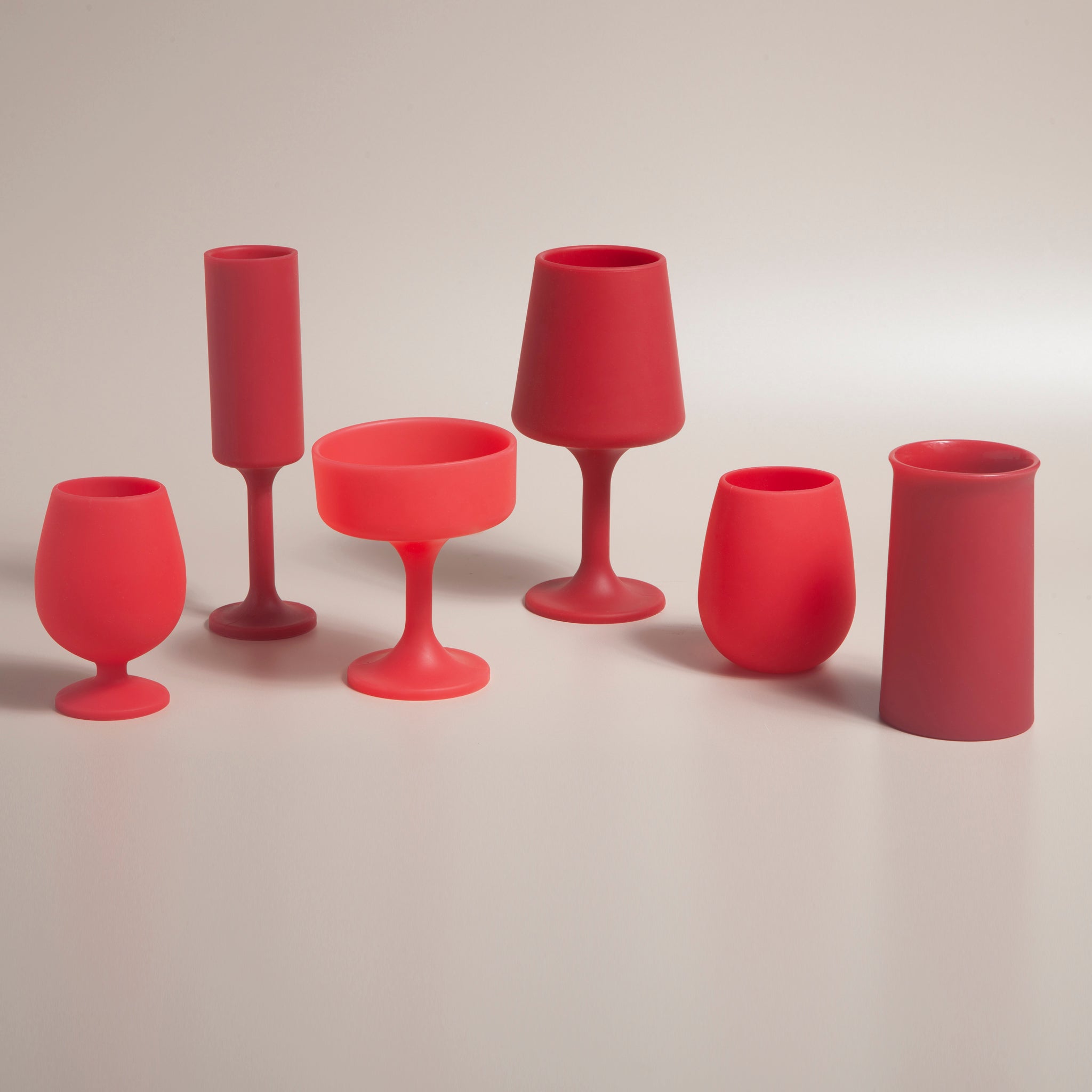 holiday cranberry | swepp | silicone unbreakable wine glasses – porter ...