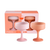 peach + petal | mecc | unbreakable silicone cocktail coupes | porter green, coupe cocktail glass, coupe glass, coloured cocktail glasses, unbreakable cocktail glasses, cocktail glasses australia