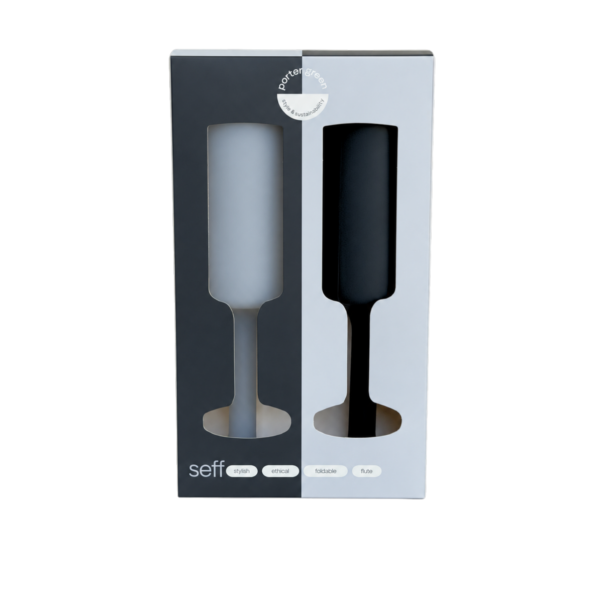 smoke + storm | seff | unbreakable silicone champagne flute | porter green, champagne flutes, unbreakable champagne flutes, champagne flute glasses, coloured champagne glasses, champagne flutes australia