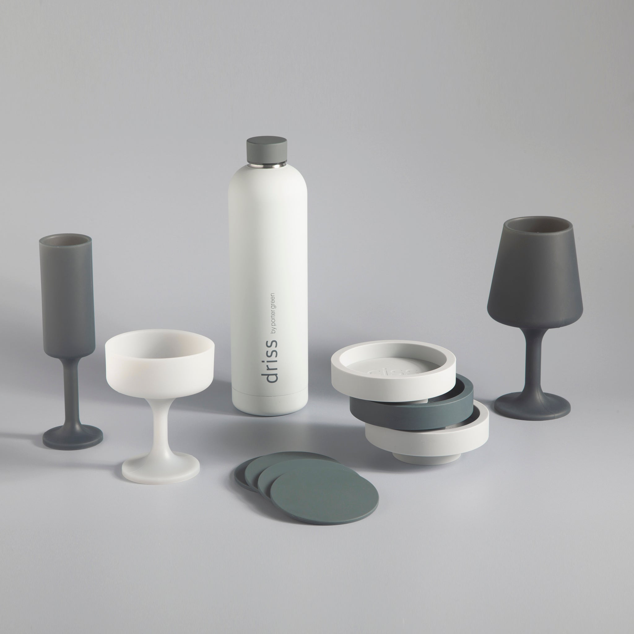 smoke + storm | driss | insulated stainless steel water bottle