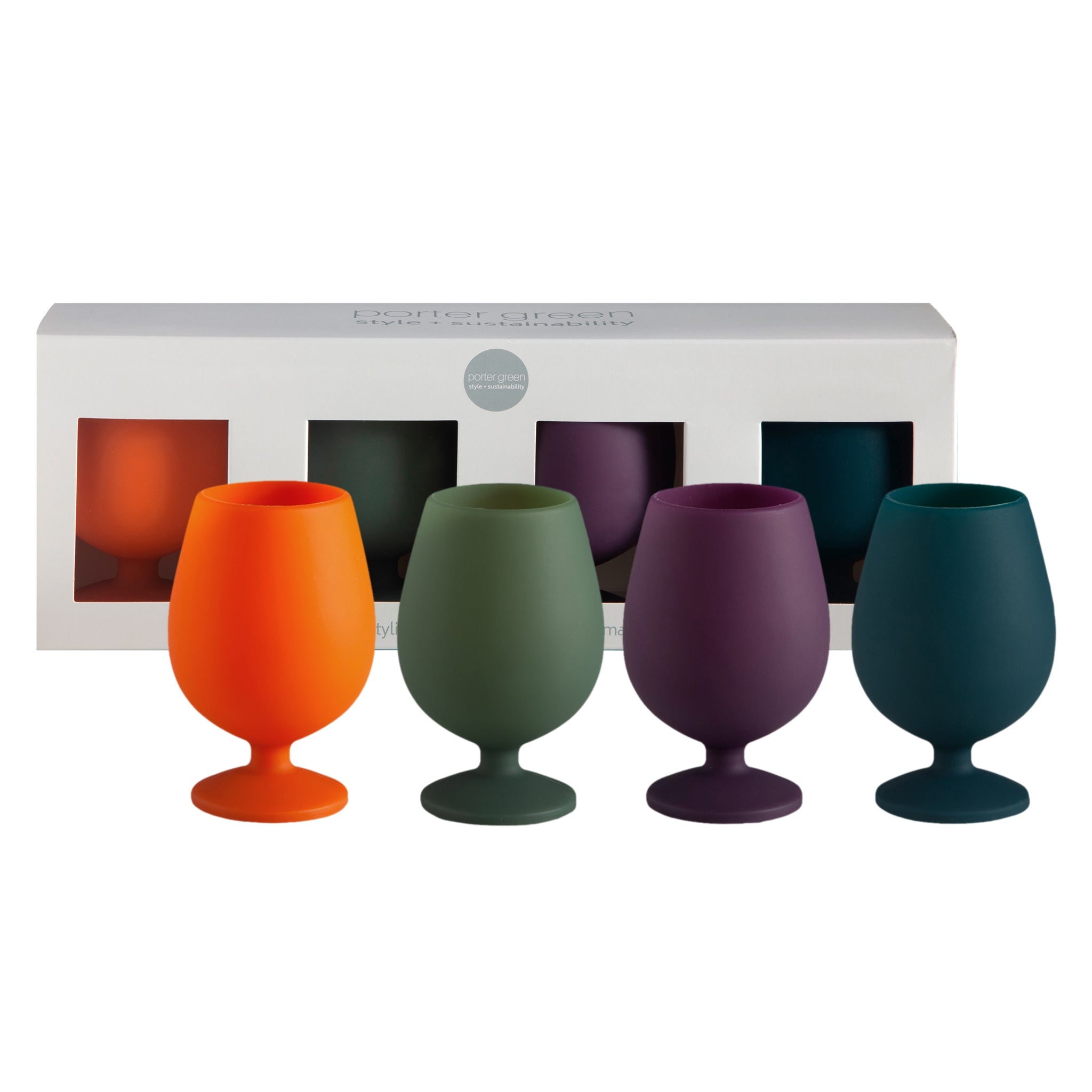 autumn | stemm | silicone unbreakable wine glasses