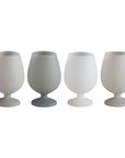 gris | stemm | silicone unbreakable wine glasses - porter green | style + sustainability