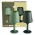 sage + olive | swepp | silicone unbreakable wine glasses - porter green | style + sustainability
