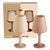 wheat + oat | swepp | silicone unbreakable wine glasses - porter green | style + sustainability