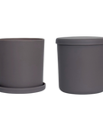 brown | swipp 1 | silicone unbreakable pot planter