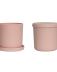 brown | swipp 1 | silicone unbreakable pot planter