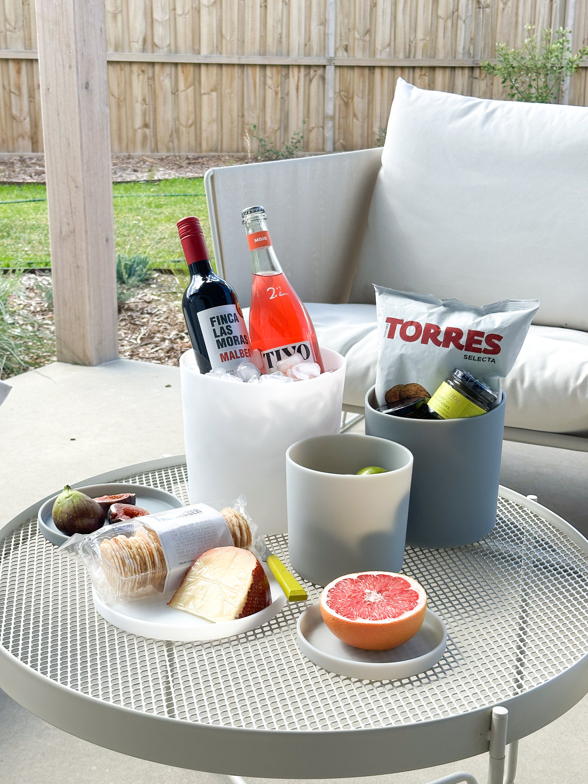 grey | swipp 1 | silicone unbreakable pot planter