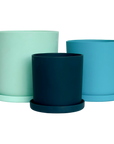 teal | swipp 1 | silicone unbreakable pot planter