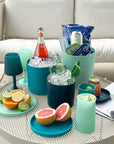 teal | swipp 1 | silicone unbreakable pot planter