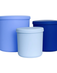 blue | swipp 1 | silicone unbreakable pot planter
