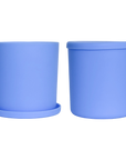 blue | swipp 1 | silicone unbreakable pot planter