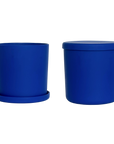 blue | swipp 1 | silicone unbreakable pot planter