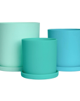 turquoise | swipp 1 | silicone unbreakable pot planter