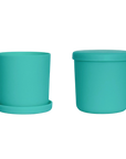turquoise | swipp 1 | silicone unbreakable pot planter