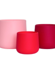 red | swipp 2 | silicone unbreakable pot planter
