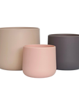 brown | swipp 2 | silicone unbreakable pot planter