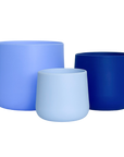 blue | swipp 2 | silicone unbreakable pot planter