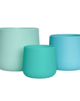 turquoise | swipp 2 | silicone unbreakable pot planter
