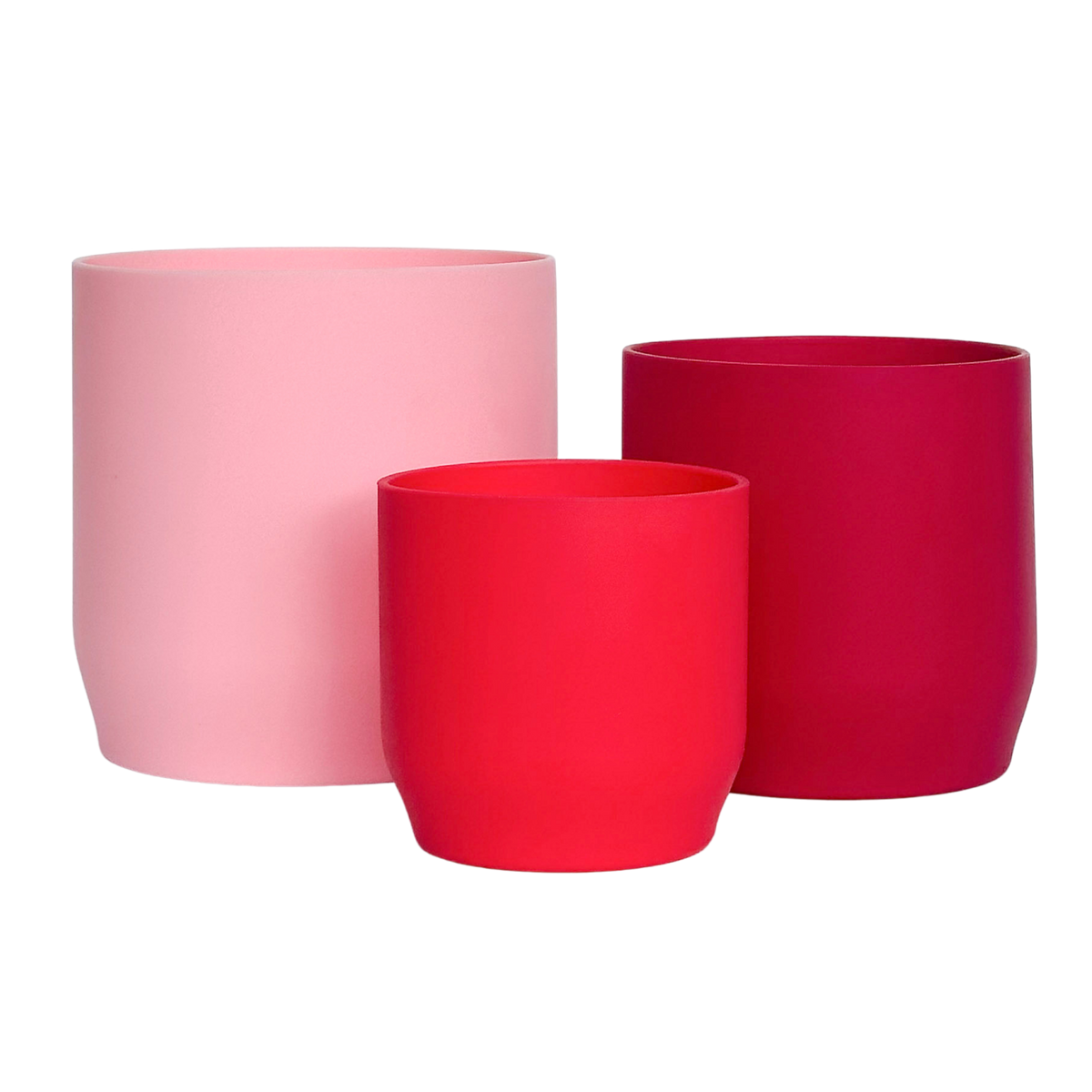 red | swipp 3 | silicone unbreakable pot planter