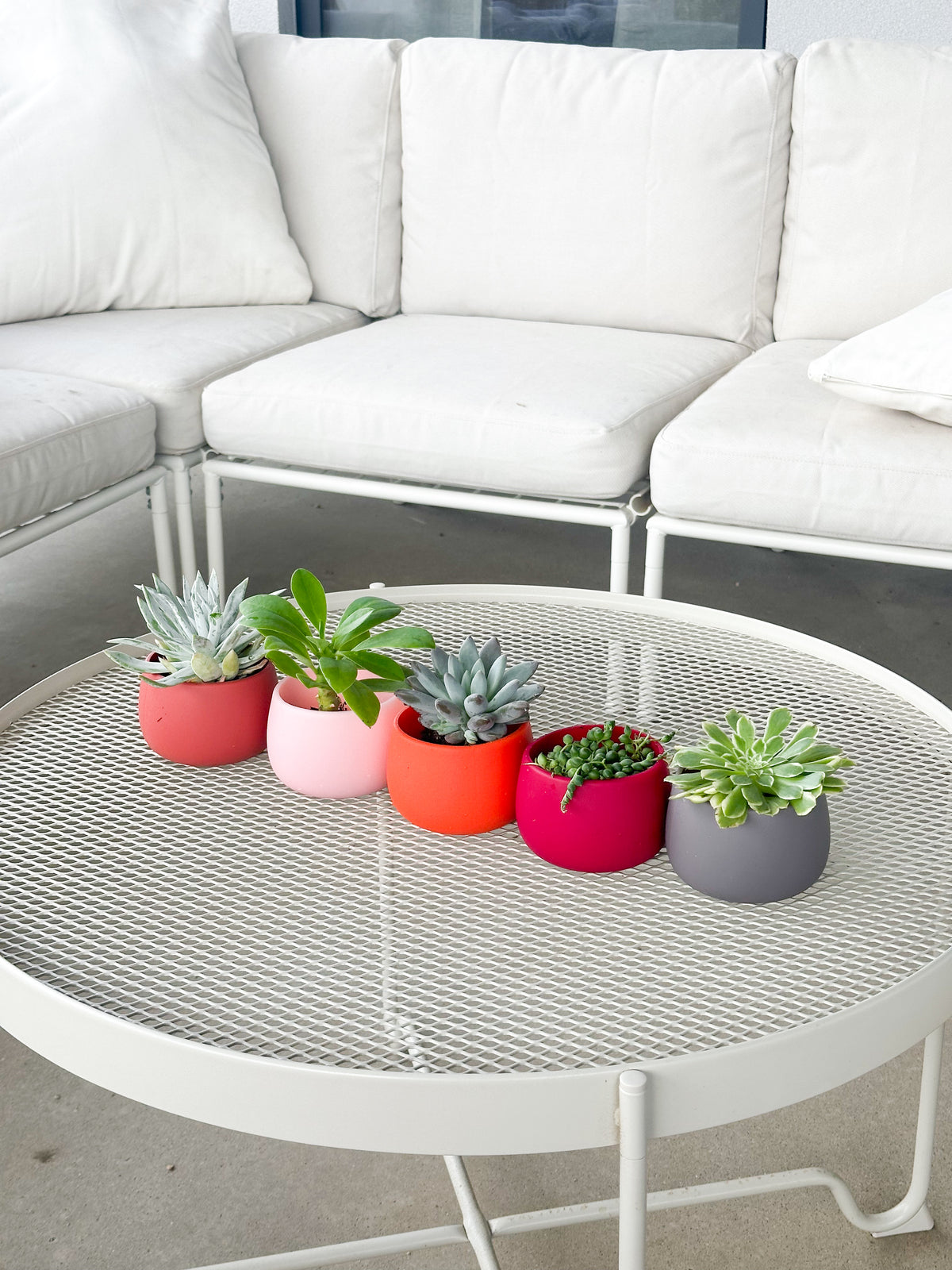 warm palette | swipp 4 | silicone unbreakable pot planter