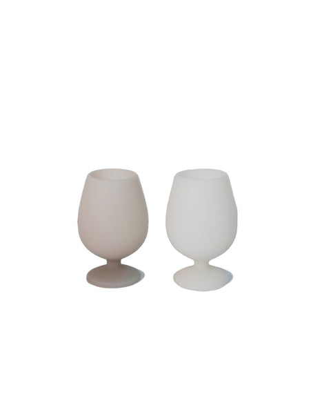 blanc + dove | stemm | silicone unbreakable wine glasses - porter green | style + sustainability