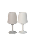 blanc + dove | swepp | silicone unbreakable wine glasses - porter green | style + sustainability