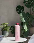 cherry + blush | driss | insulated stainless steel water bottle | porter green, 1l water bottle, insulated stainless steel water bottle, thermos water bottle, 1l drink bottle, insulated wine bottle