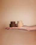Latte + Donkey | Flipp Sml | Silicone Unbreakable Candle Holder Set - porter green | style + sustainability