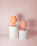 peach + petal | stemm | unbreakable silicone wine glasses | porter green, silicone wine glasses, unbreakable wine glasses, coloured wine glasses, picnic wine glasses, outdoor wine glasses