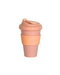 peach + petal | urbb | biodegradable bamboo coffee cup | porter green, biodegradable coffee cups. bamboo coffee cup, reusable coffee cup australia, 12oz coffee cup, leak proof coffee cup