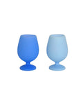 sky + kingfisher | stemm | unbreakable silicone wine glasses | porter green, silicone wine glasses, unbreakable wine glasses, coloured wine glasses, picnic wine glasses, outdoor wine glasses